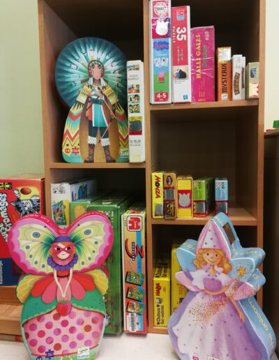 Photographie de boîte de puzzles pour enfants